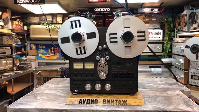 Катушечный магнитофон Technics RS-1506U МАГАЗИН ВИНТАЖНОЙ ТЕХНИКИ смотреть онлайн