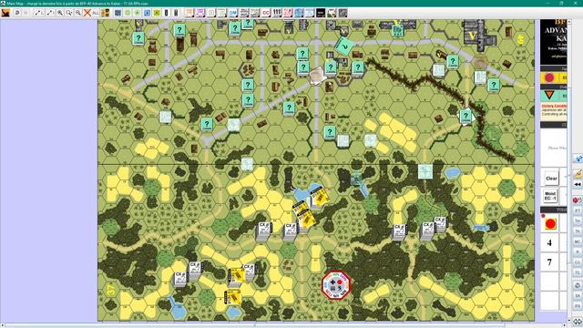 BF 40 Advance to Kakas, Advanced Squad Leader, parcours de partie solo, Épisode 1, Tour 1 japonais. смотреть онлайн