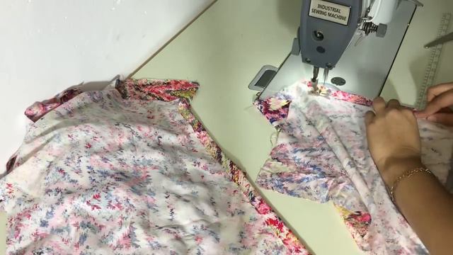 Latest frock design for girls cutting and stitching / elastic neck / Elastic dress / Raglan sleeve смотреть онлайн