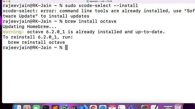 Install Octave using terminal in mac смотреть онлайн