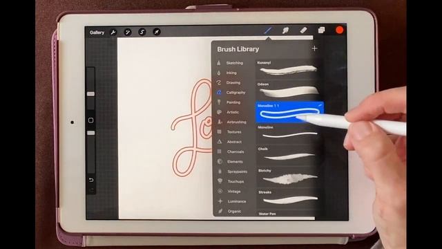 How to make an outline brush in Procreate смотреть онлайн