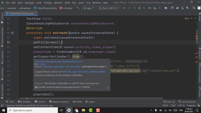 Video Player App in Android Studio (Part 10) | Play Next and Previous Video using Exoplayer смотреть онлайн