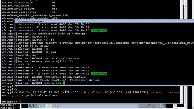 CIFS & NFS on Netapp part 3 смотреть онлайн