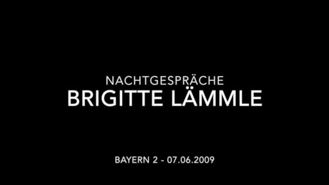 Brigitte Lämmle - Nachtgespräche - 07.06.2009 смотреть онлайн