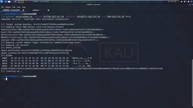 HiveNightmare (SeriousSAM ) | Reading registry - Local Privilege Escalation | CVE-2021-36934 смотреть онлайн