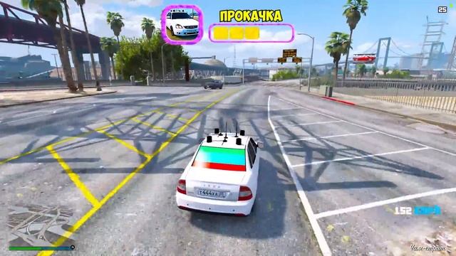 ПРОКАЧАЛ ЛАДУ ПРИОРУ ДО УРОВНЯ БОГА В ГТА 5 МОДЫ! ОБЗОР МОДА В GTA 5 ВИДЕО MODS смотреть онлайн