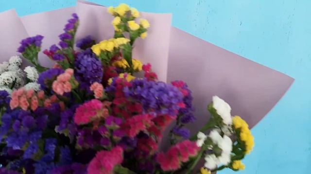 Монобукет из Статицы Джей - Доставка цветов в Волгограде – DOBRO34.RU смотреть онлайн