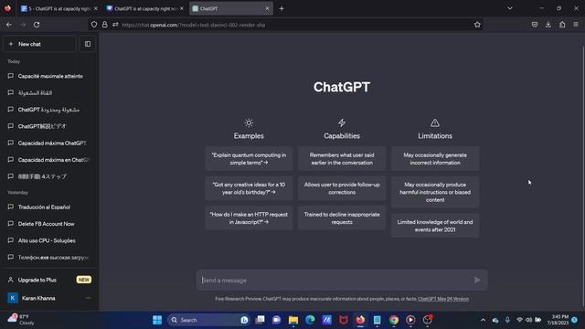 ChatGPT в данный момент находится вместимости [Russian] смотреть онлайн
