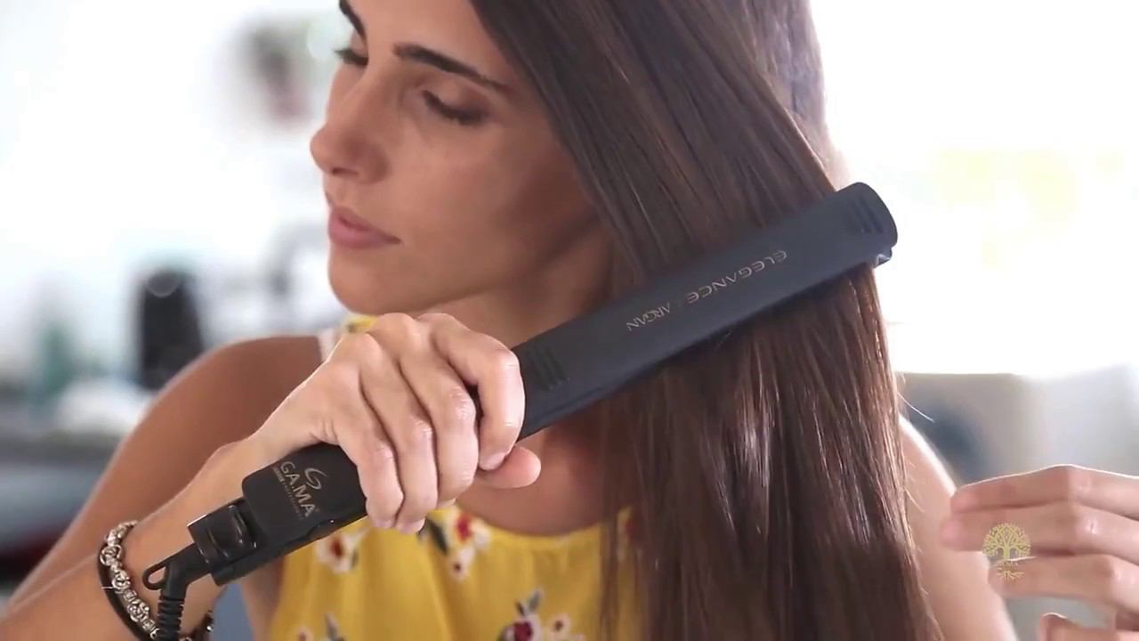 Восстанавливающее масло для волос GA.MA Argan Oil - как применять при выпрямлении смотреть онлайн