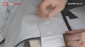 Натяжные потолки  Обвод трубы  Видеоинструкция