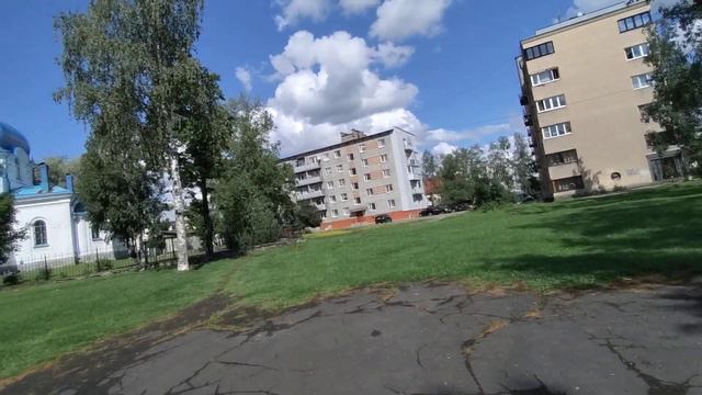 Центральная улица города Сортавала(ул Карельская). Карелия смотреть онлайн