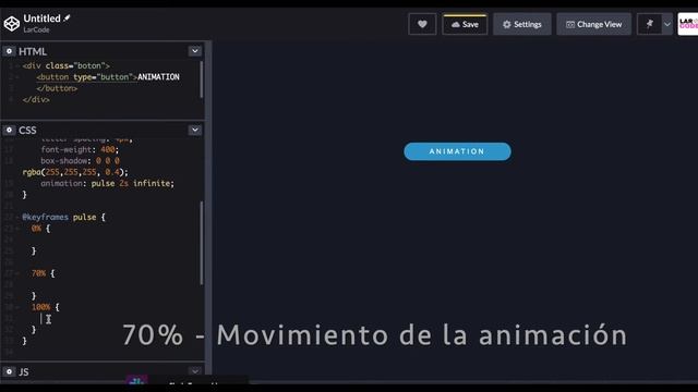 ¡ANIMANDO un Botón con @Keyframes! Efectos CSS смотреть онлайн