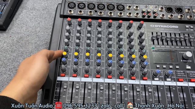 Mixer DYNACORD CMS600 nhỏ gọn, hiệu quả, tiếng hay, hàng cao cấp. Lh: 0965953233 смотреть онлайн