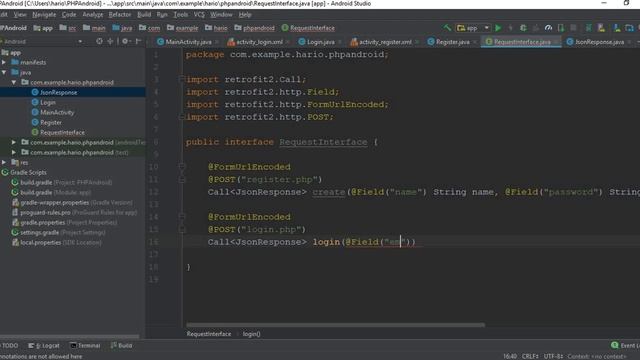 Login and Register | PHP | MYSQL | Android Studio | Part 2 смотреть онлайн