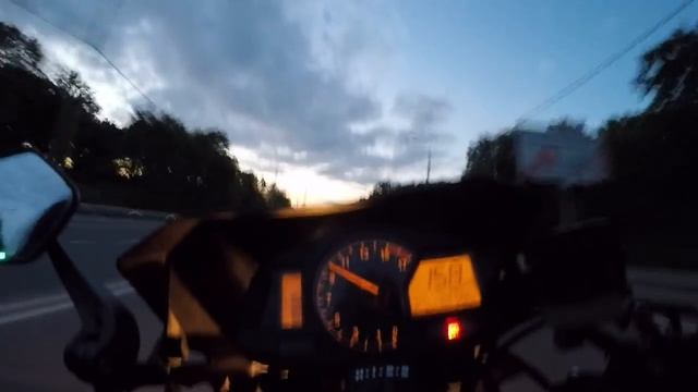 Мои покатушки на Honda SBR 600RR Самара 2017 смотреть онлайн