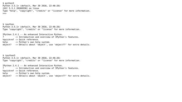 Ipython is using python 3.5 instead of 2.7 смотреть онлайн