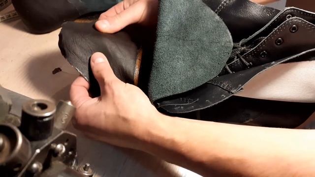 Процесс изготовления обуви