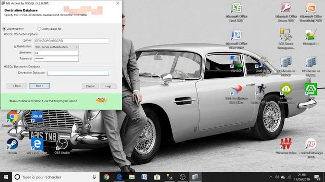 02 - Migration d'une base Access vers SQL Server via Bullzip смотреть онлайн