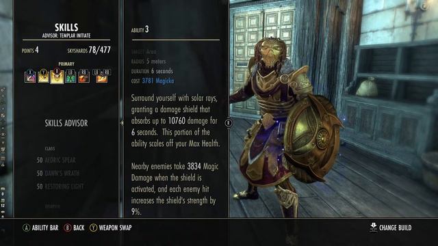 Templar Tank Build Flames Of Ambition ESO 