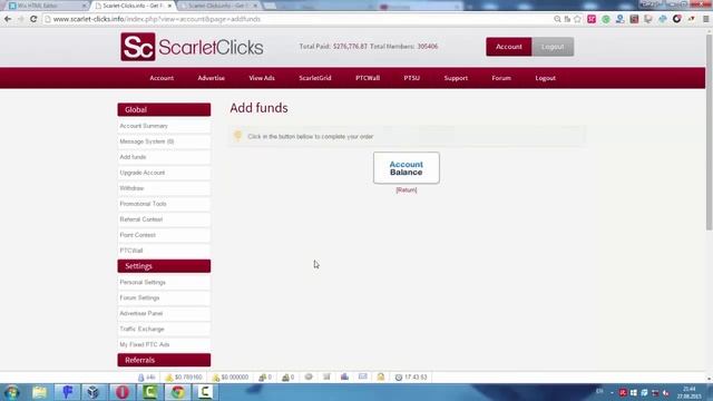 Scarlet Clicks Аренда 5 Рефералов