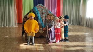 Театрализованная постановка сказка Репка ясельная группа