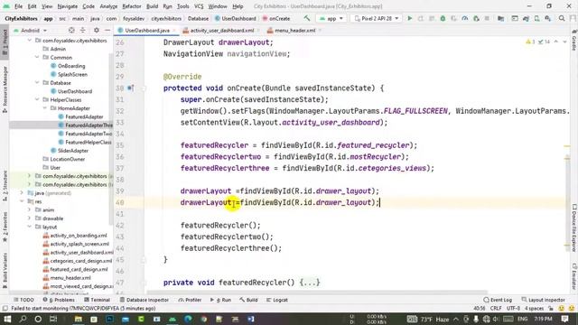 Android Navigation Drawer Menu - City Exhibitors App - 2022, Navigation Drawer Android Studio Part смотреть онлайн
