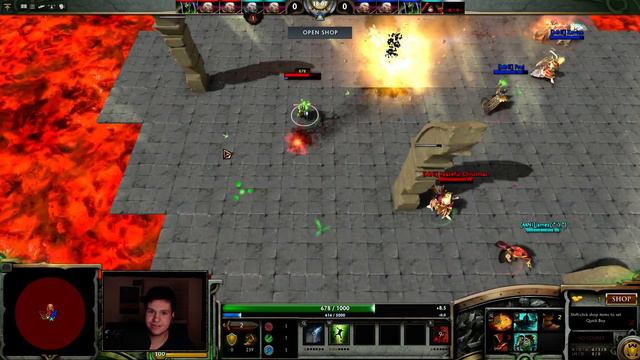 Dota 2 Mods | WARLOCK BRAWL!!
