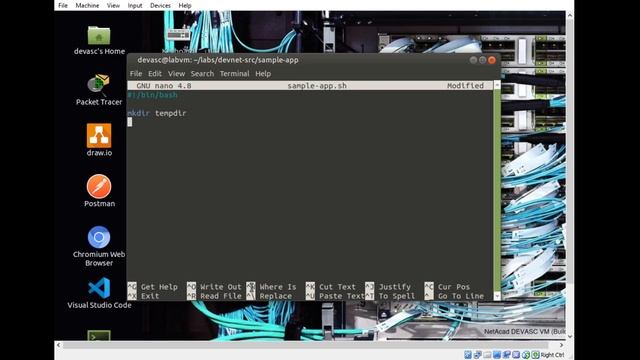 [DEVASC] Lab 6.2.7 Build a Sample Web App in Docker Container смотреть онлайн