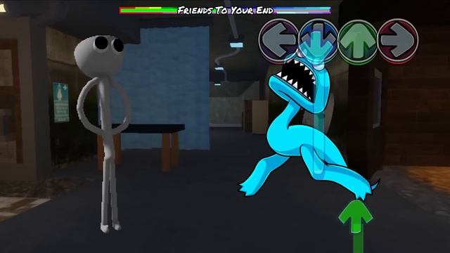 Roblox Cyan Join Vs Different Characters Rainbow Friends | Friday Night Funkin Mod Roblox Chapter 2 смотреть онлайн