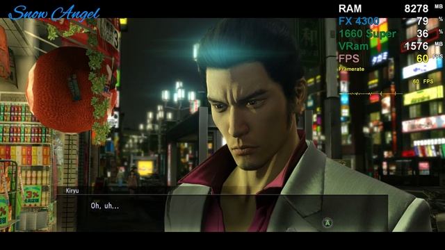 FX 4300 | Yakuza Kiwami - Gameplay | GTX 1660 Super смотреть онлайн