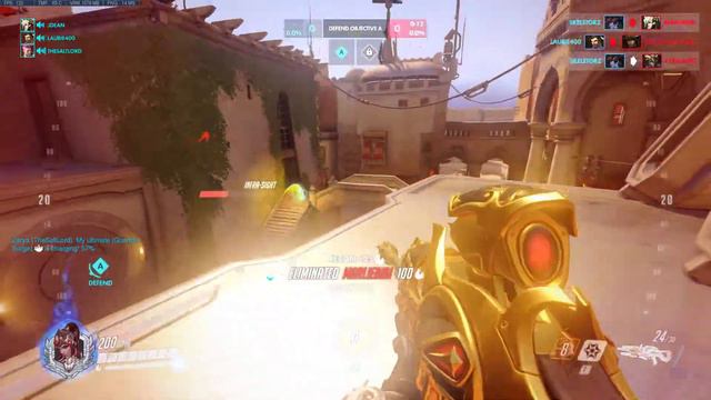 Competitive Overwatch - Widowmaker on Anubis смотреть онлайн