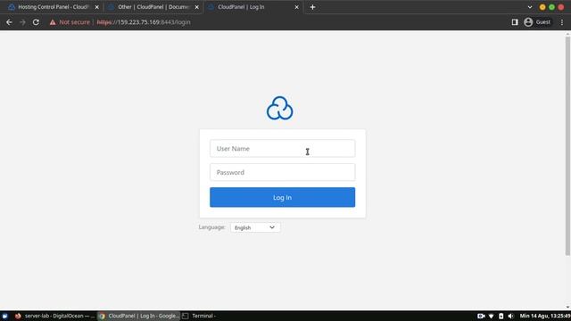 Install CloudPanel Free Hosting Control Panel di Ubuntu 22.04 смотреть онлайн