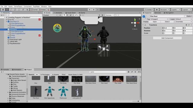 How to make a active ragdoll in unity 3d playmaker смотреть онлайн