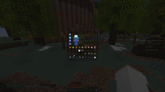 Hypixel SkyBlock how to do Woods Racing in under 18 seconds - Wolf Paw / Silky Lichen (0.7.4 Update смотреть онлайн