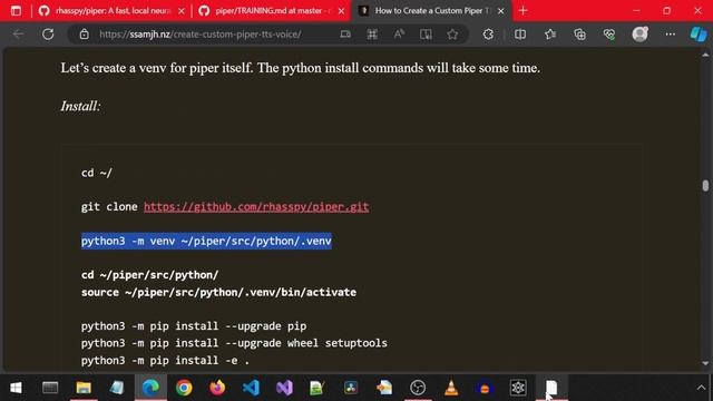 Local Piper TTS Training (Using WSL) смотреть онлайн
