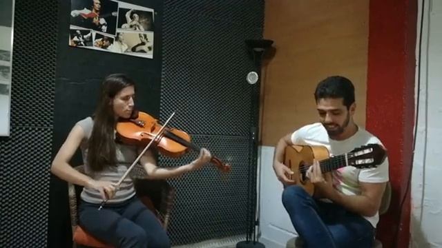 Duo Viola y Guitarra - Bulerías de Paco de Lucía смотреть онлайн