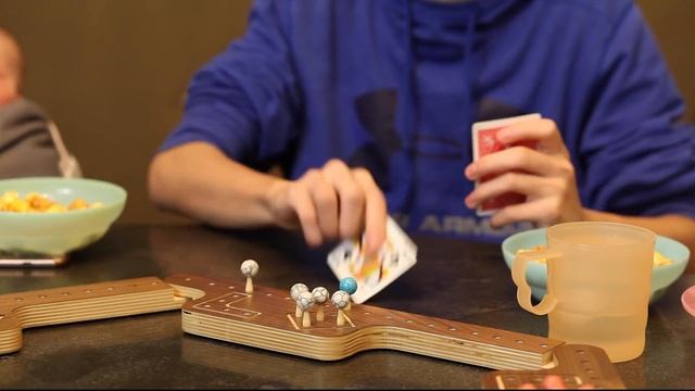 How to play Pegs and Jokers (hand crafted board game) смотреть онлайн
