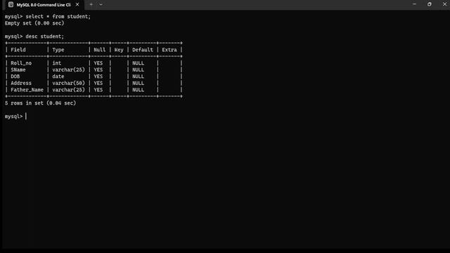 DML(Data Manipulation Language) Commands in MySQL, Insert into Command in MySQL, Record insertion смотреть онлайн