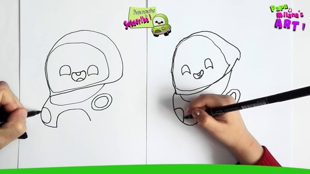 Go! Go! Cory Carson: How to Draw Chrissy Carson | Easy Drawing Tutorial смотреть онлайн