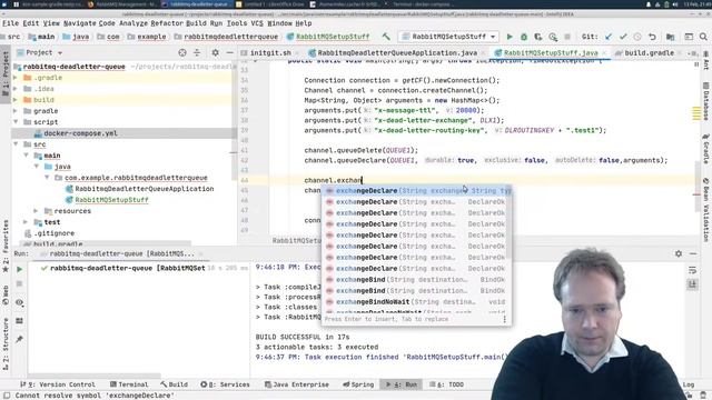 RabbitMQ Deadletter Handling in a Java program смотреть онлайн