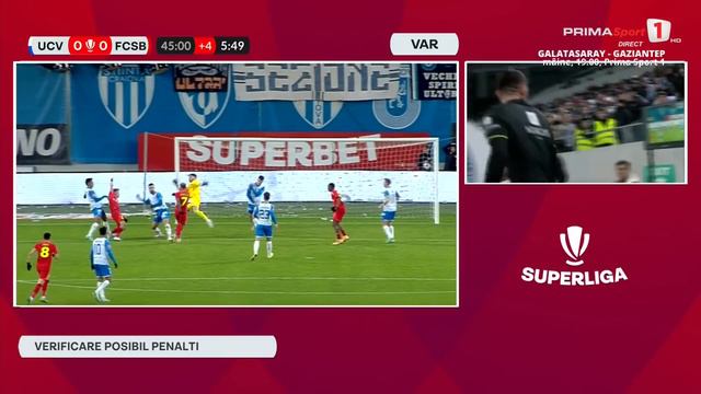 GOOOL! Universitatea Craiova - FCSB 0-1. Olaru transformă un penalty dictat cu ajutorul VAR смотреть онлайн