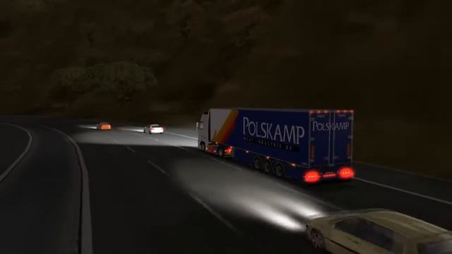 Euro Truck Simulator 2008 load to Tripoly with Volvo FH13 440 FINAL смотреть онлайн