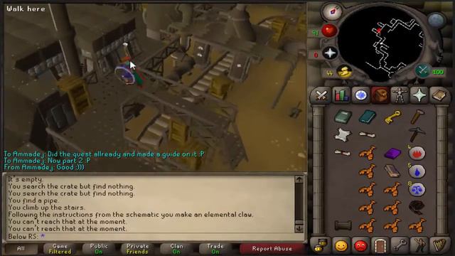 Elemental workshop 2 Quest Guide Old School RuneScape 2007 смотреть онлайн