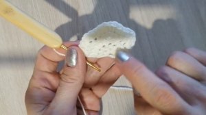 #вязаниекрючком//ВЯЖЕМ ПОЛУКРУГ КРЮЧКОМ//выравнивание неровностей.