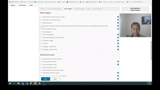 Jenkins Job Triggered by Webhook from GIT смотреть онлайн