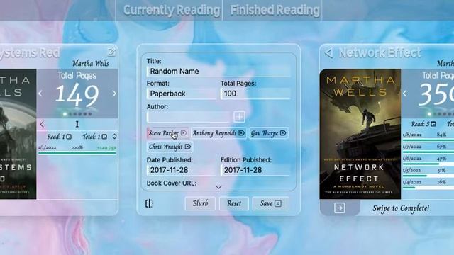 Book Read Tracker App Demo смотреть онлайн