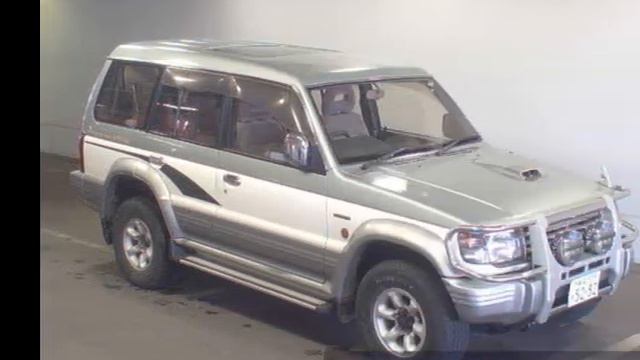 1995 MITSUBISHI PAJERO D-T_4WD V46WG - Japanese Used Car For Sale Japan Auction Import смотреть онлайн