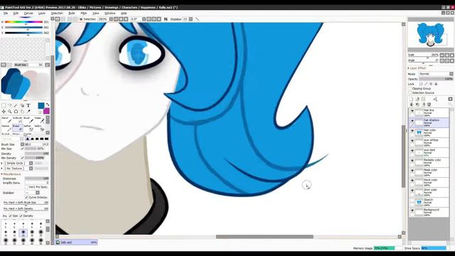Sally Face (Speedpaint) смотреть онлайн