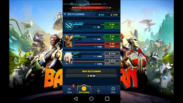 NMG: BATTLEBORN TAP! GAMEPLAY FIRST IMPRESSIONS! (ios/android) смотреть онлайн