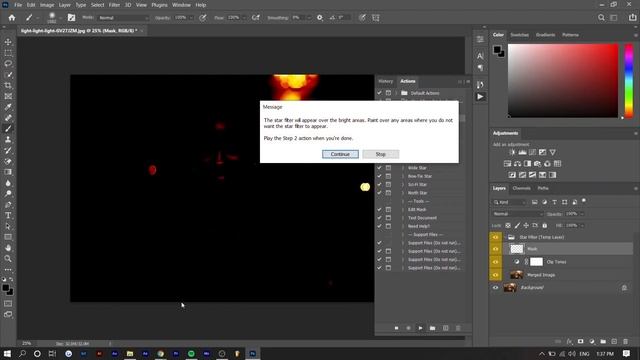 Star Filter/Dreamy Glow Effect - Photoshop CC Tutorial смотреть онлайн